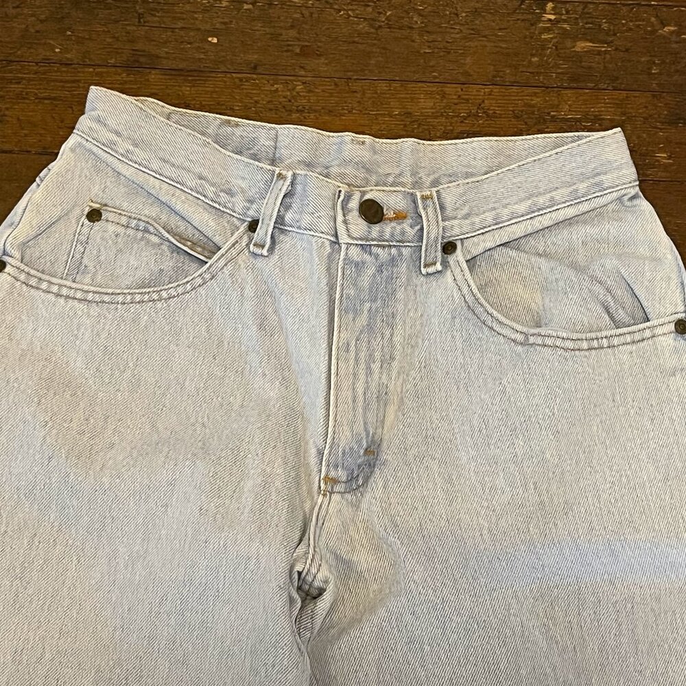 Denim Riders Women’s White Wash Jeans 30x30 100% Cotton - Picture 5 of 5